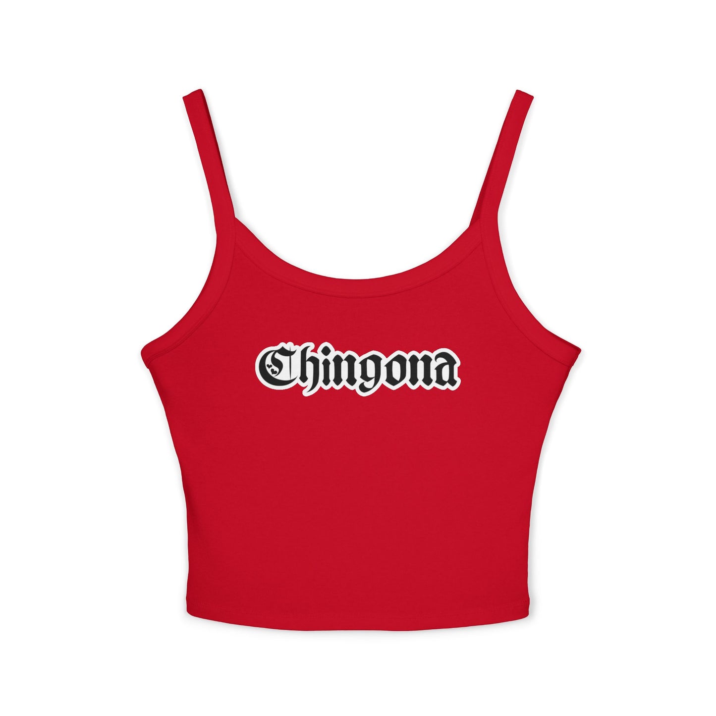 Chingona Spaghetti Strap Tank Top
