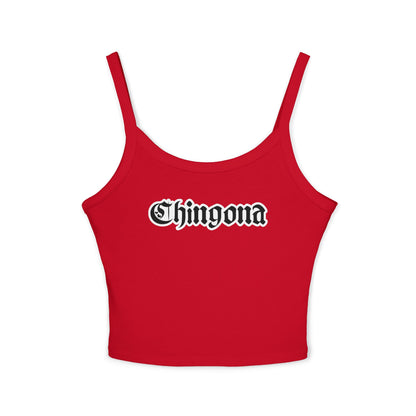 Chingona Spaghetti Strap Tank Top