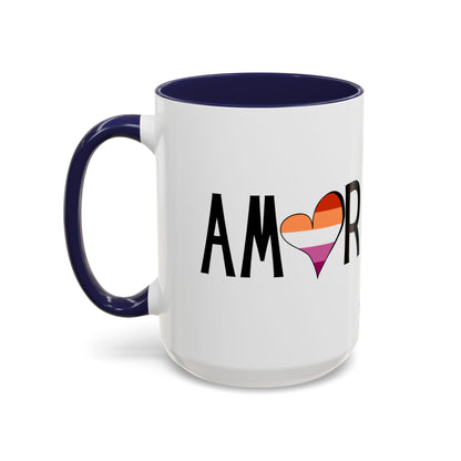 Amor Lesbian Coffee Mug