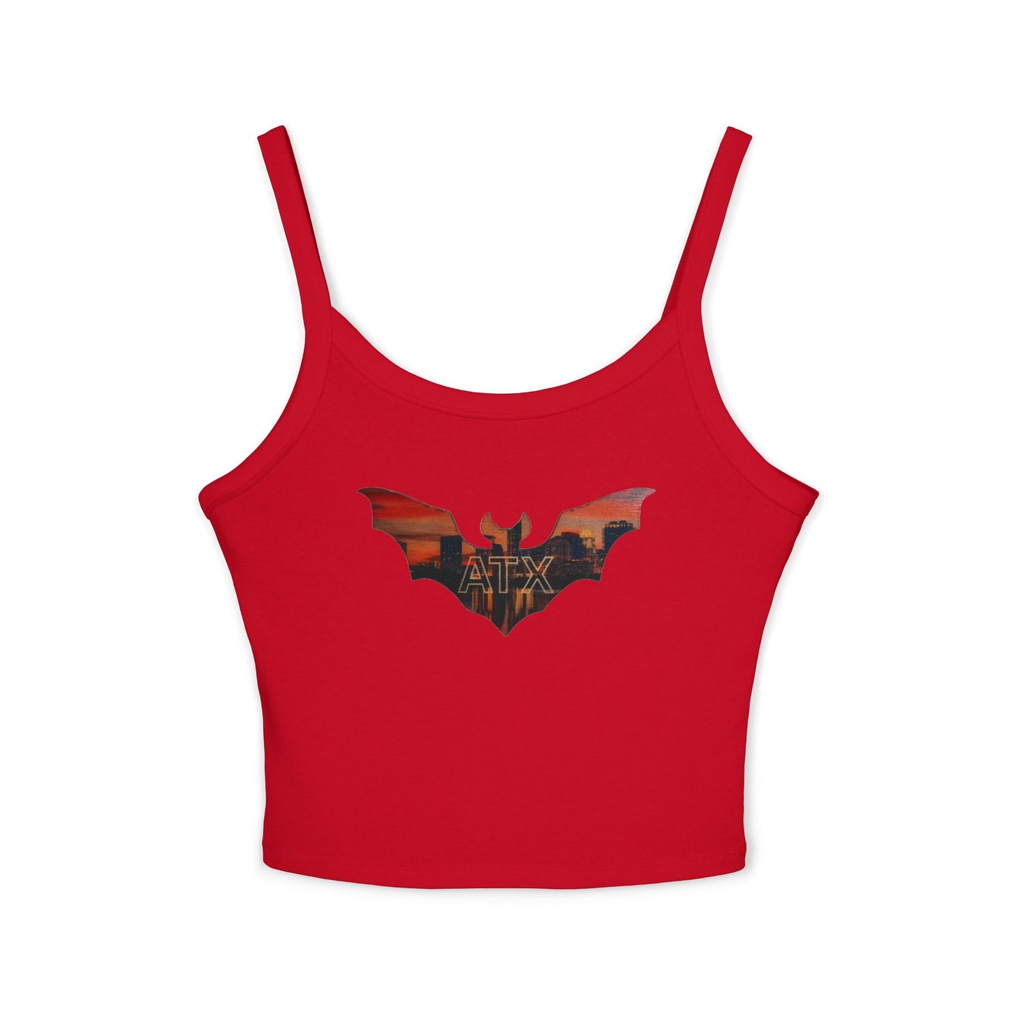 ATX Skyline Bat Spaghetti Strap Tank Top