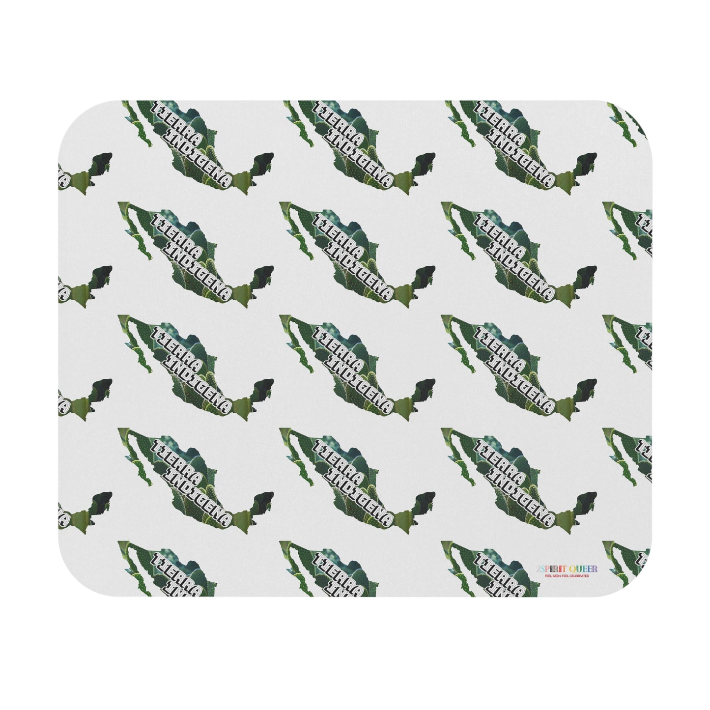 Tierra Indigena - Nopales Mouse Pad (Rectangle)