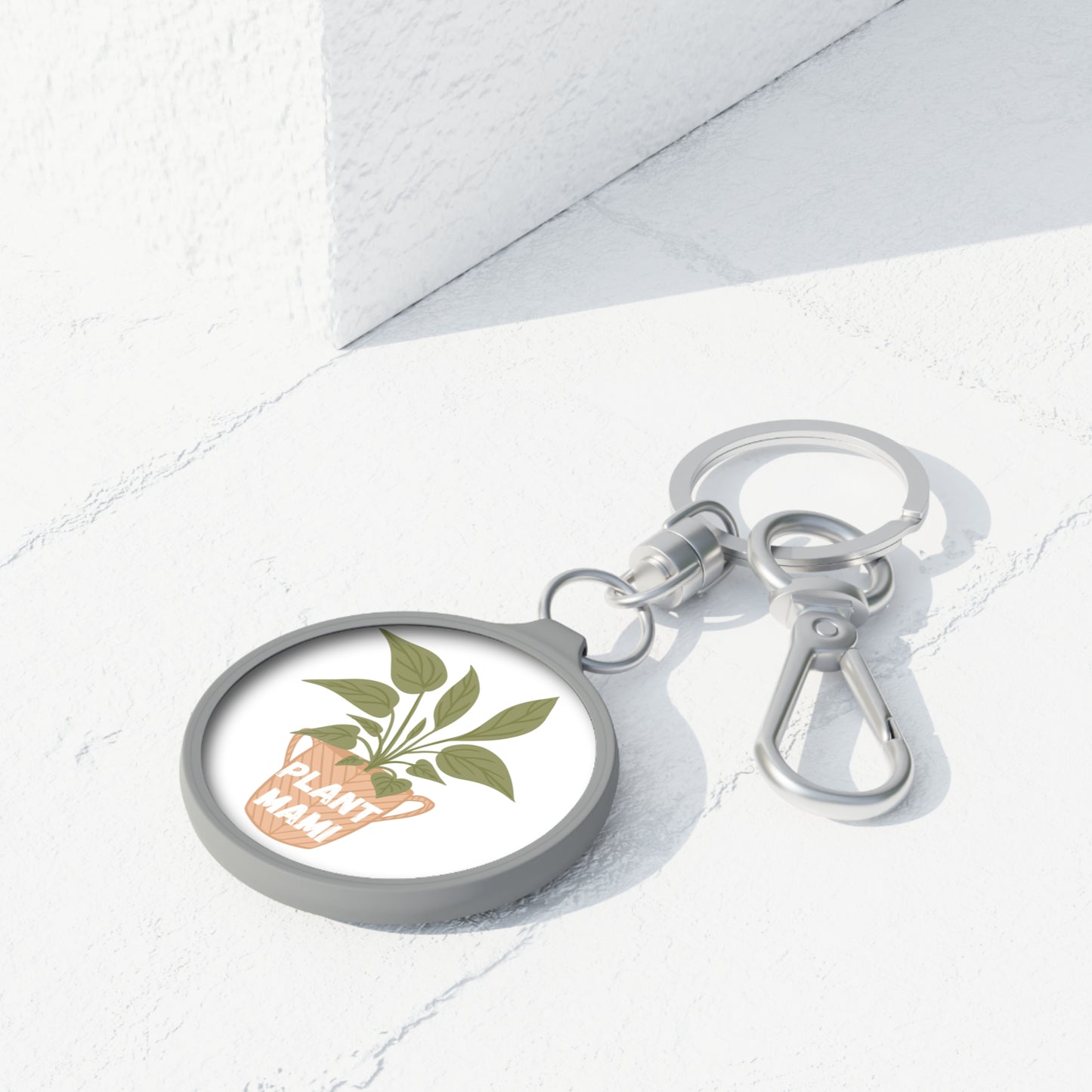 Plant Mami Keyring Tag