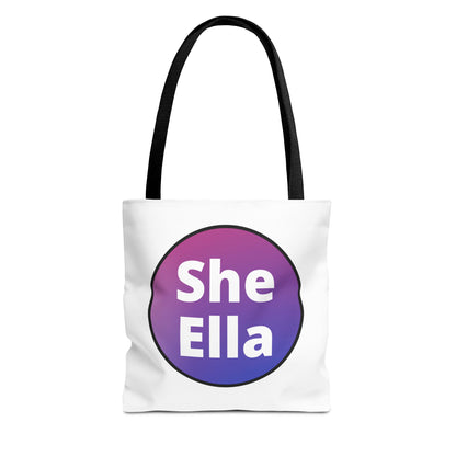 She/Ella Bi Tote Bag