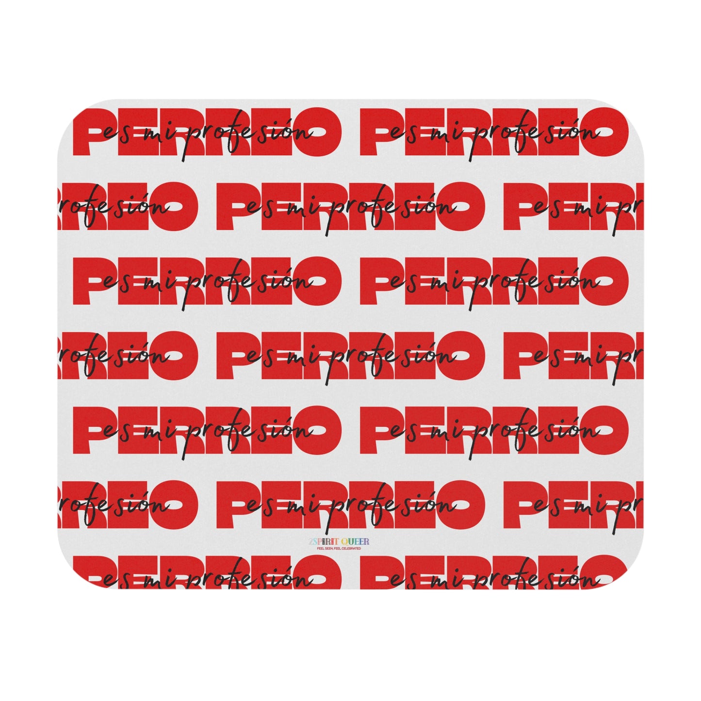 Perreo Es Mi Profesion - Red Mouse Pad (Rectangle)
