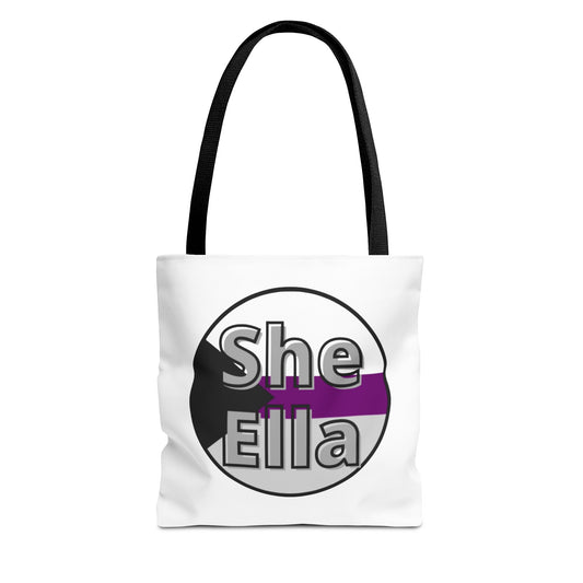 She/Ella Demi Tote Bag