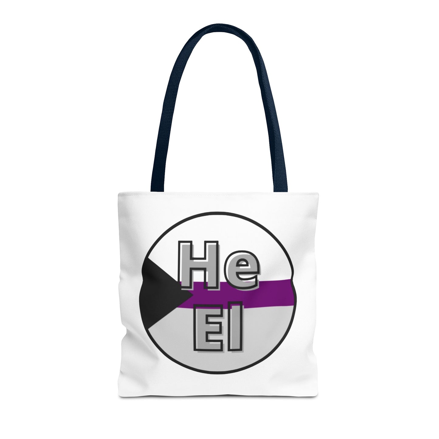 He/El Demi Tote Bag