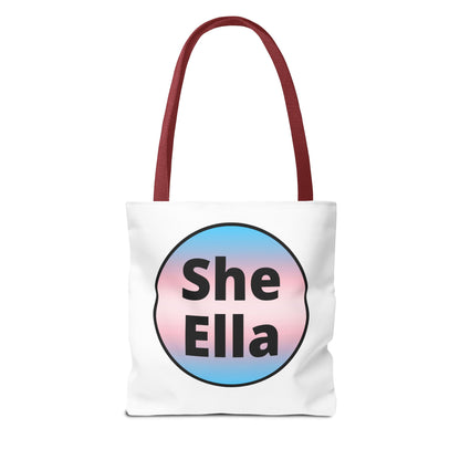 She/Ella Trans Tote Bag