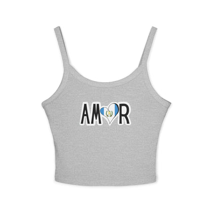 Amor Guatemala Spaghetti Strap Tank Top
