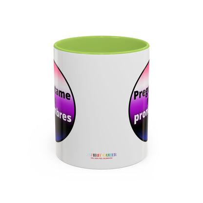 Preguntame mis Pronombres GenderFluid  Coffee Mug