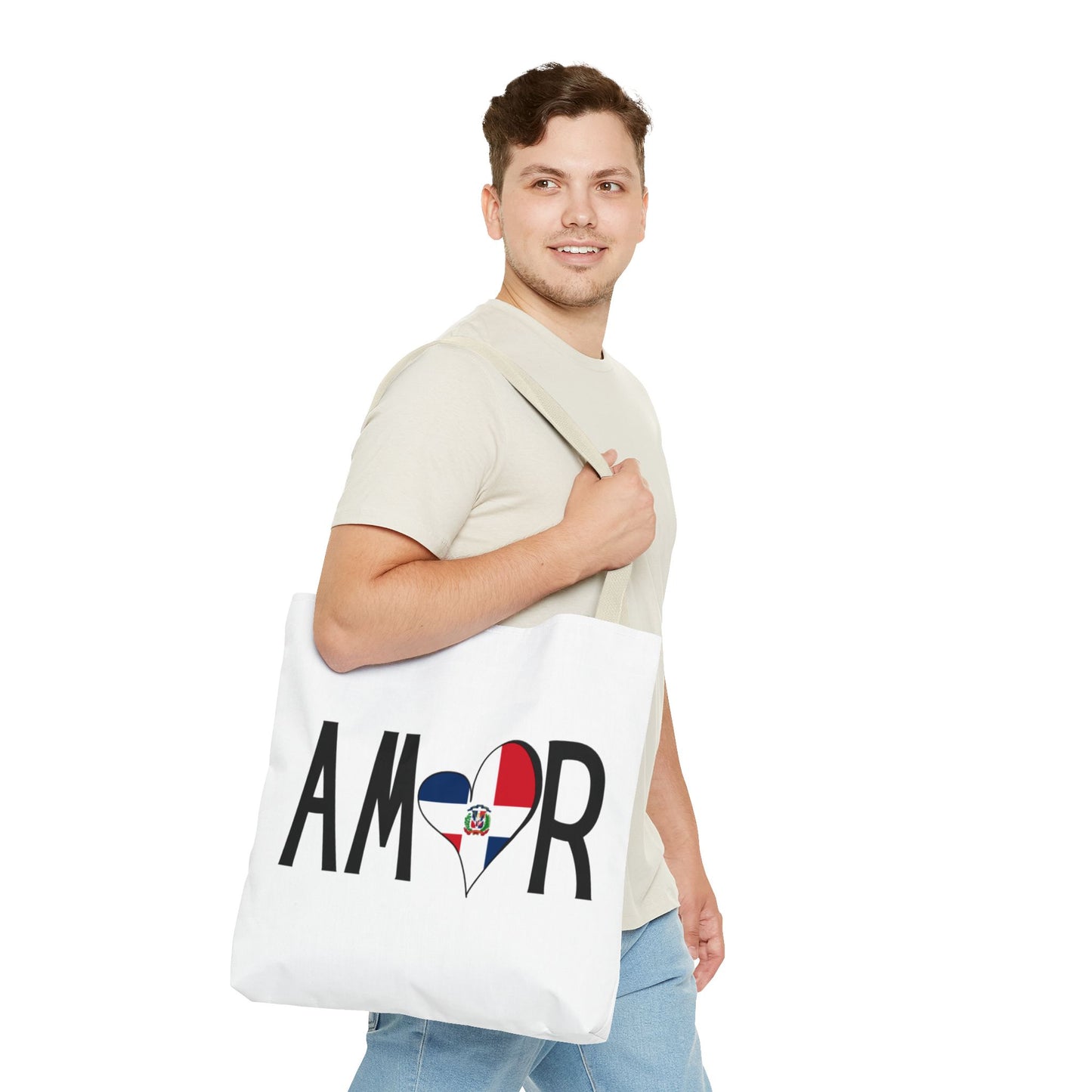 Amor Dominican Republic Tote Bag