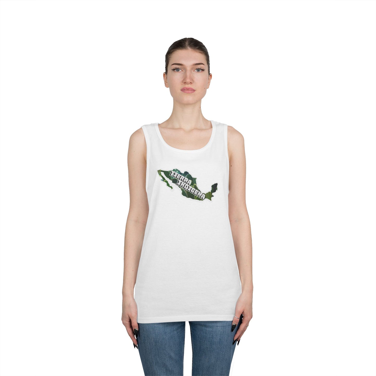 Tierra Indigena Nopales Heavy Cotton Tank Top