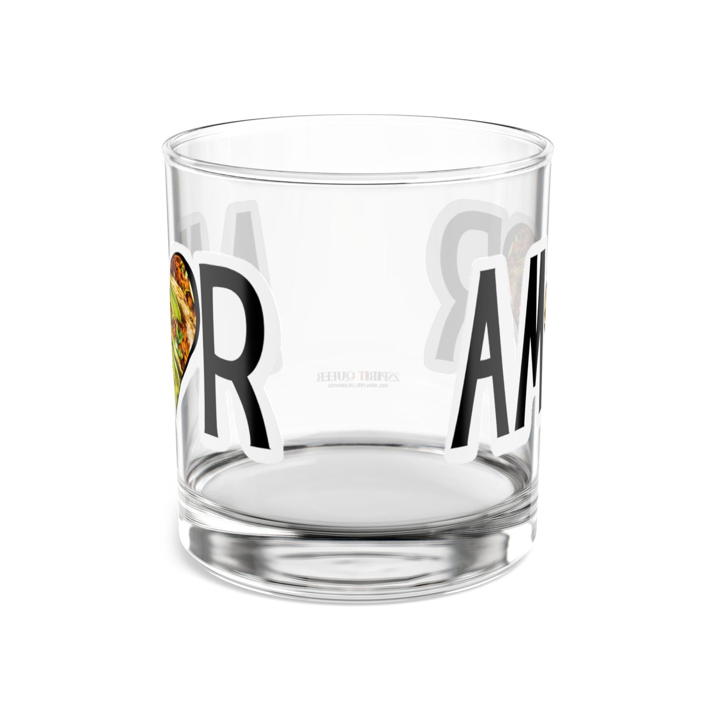 Amor Taco Glass