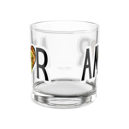 Amor Taco Glass