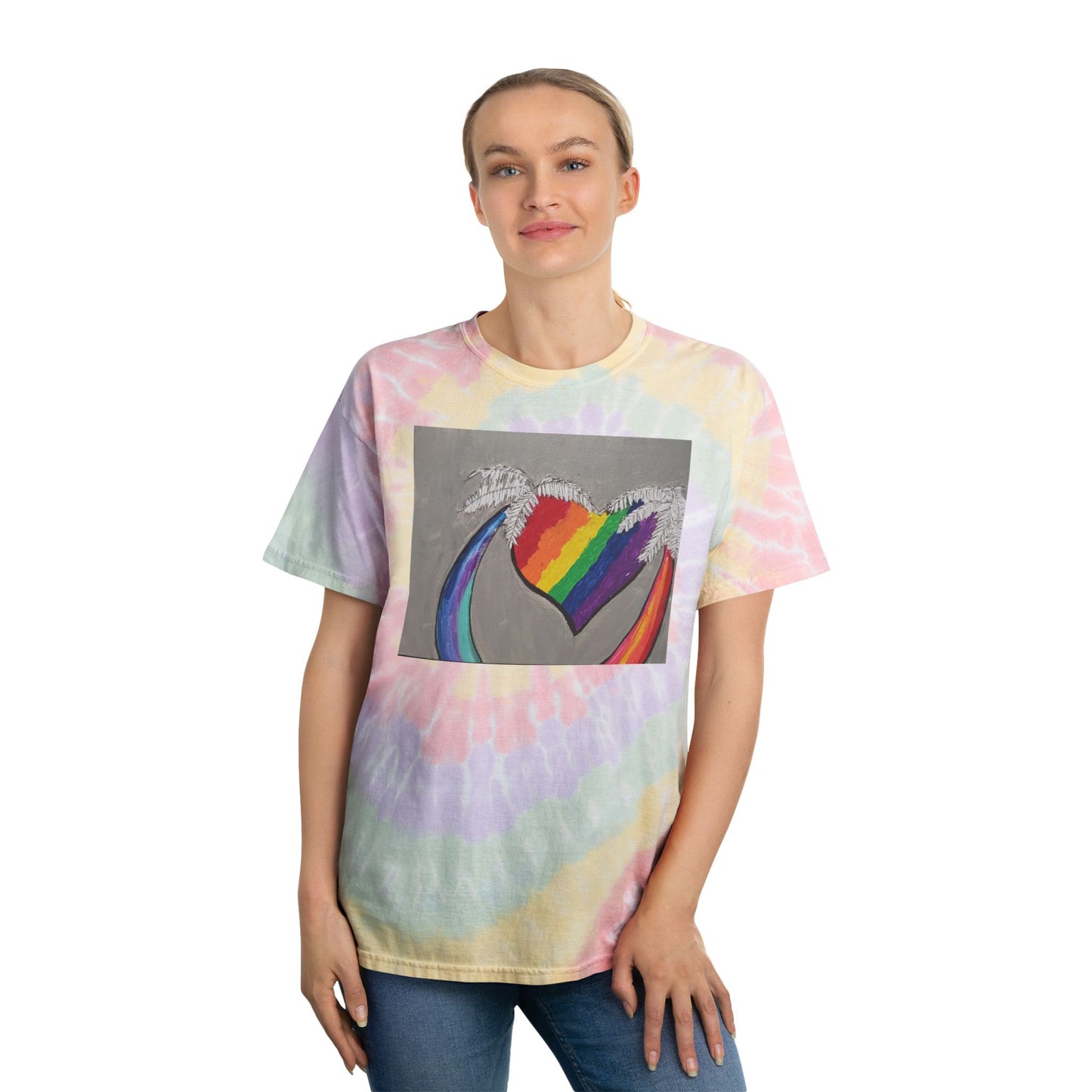 2Spirit Palmas Tie-Dye Tee