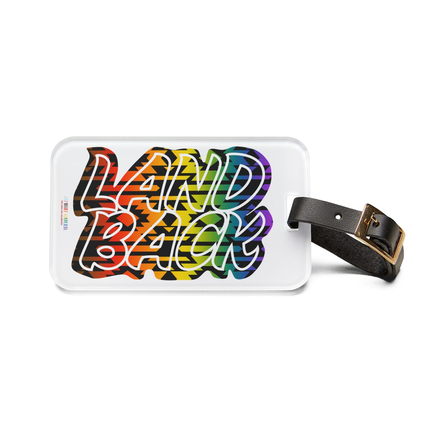 Land Back Luggage Tag
