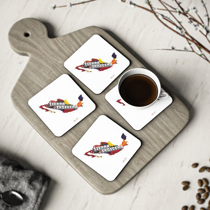 Tierra Indigena Dahlia Coasters