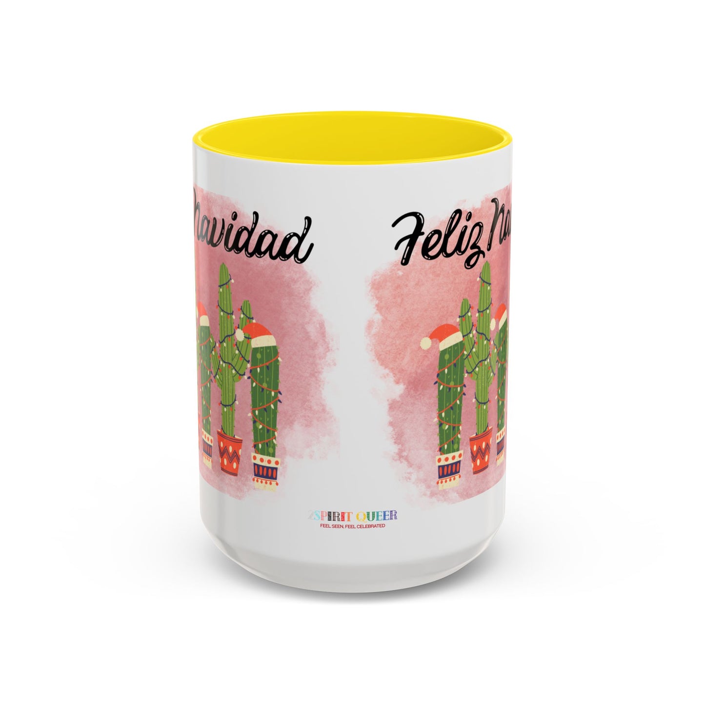 Feliz Navidad Cacti Coffee Mug