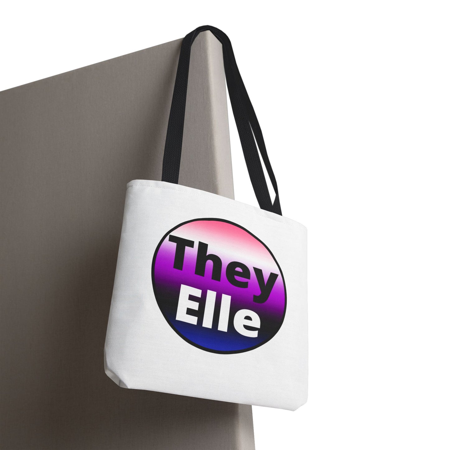 They/Elle Genderfluid Tote Bag