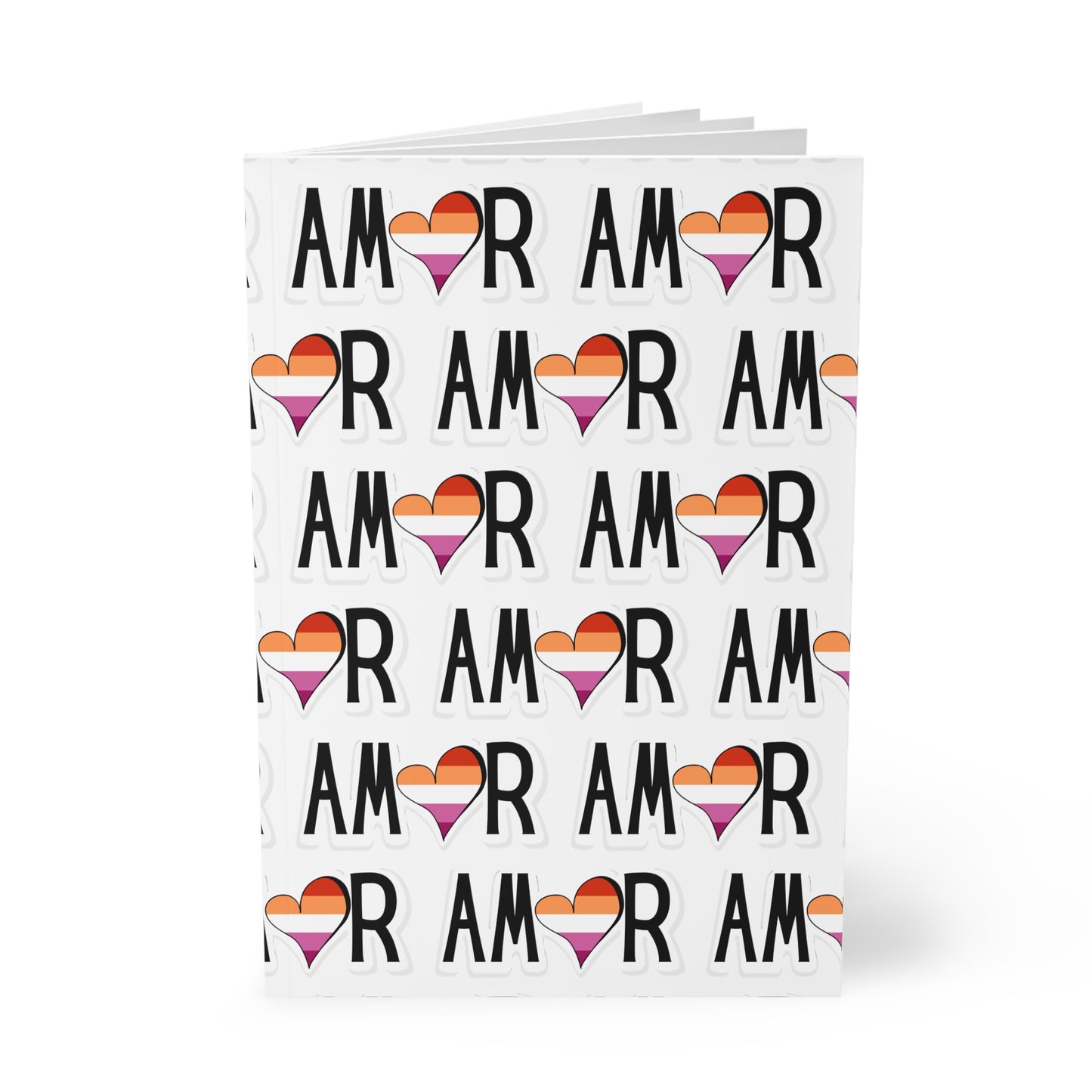 Amor Lesbian Softcover Notebook, A5