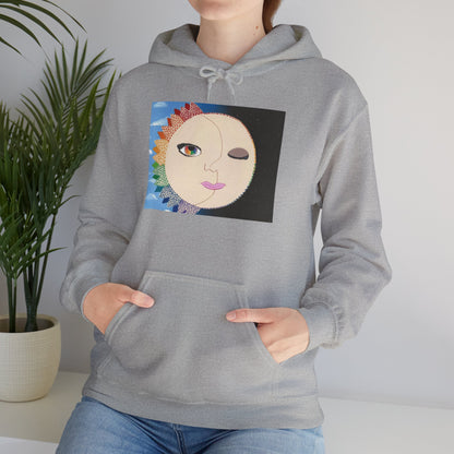 El Sol y La Luna Hooded Sweatshirt