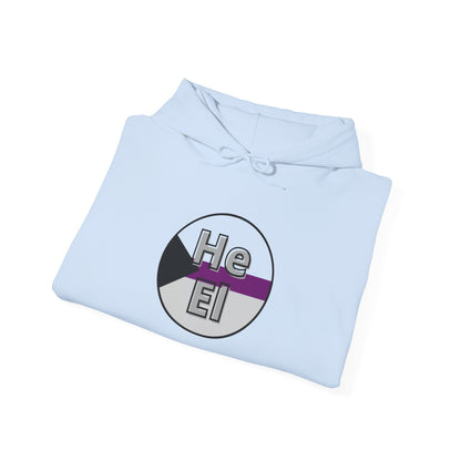 He / El Demi (needs non transparent image) Hooded Sweatshirt