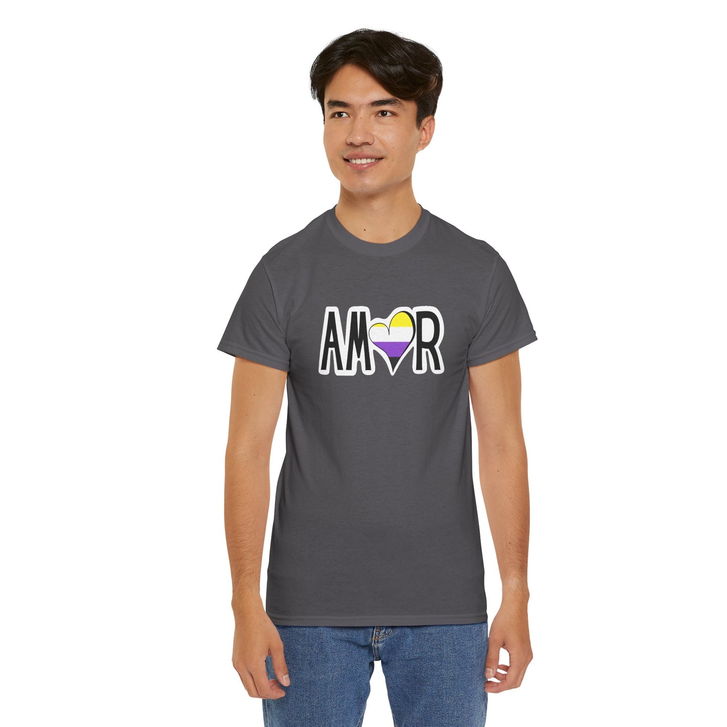 Amor Non Binary Heavy Cotton Tee