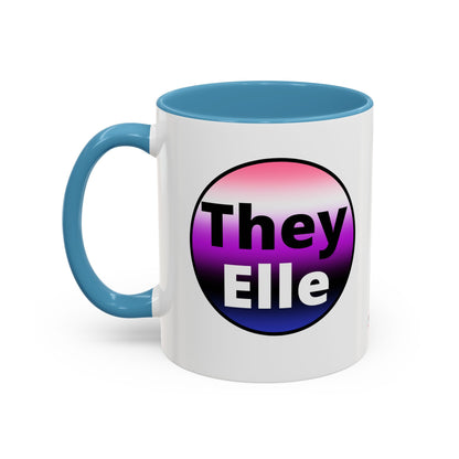 They / Elle Genderfluid Coffee Mug