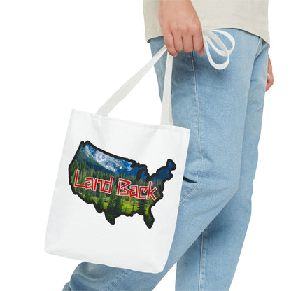 Land Back USA Tote Bag