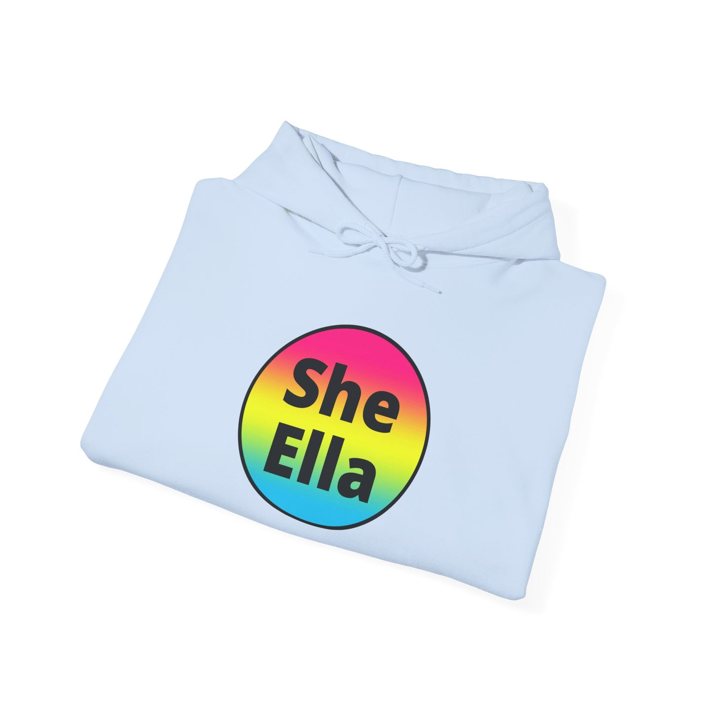 She/Ella Pan Hooded Sweatshirt