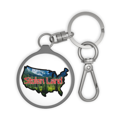 Stolen Land Keyring Tag