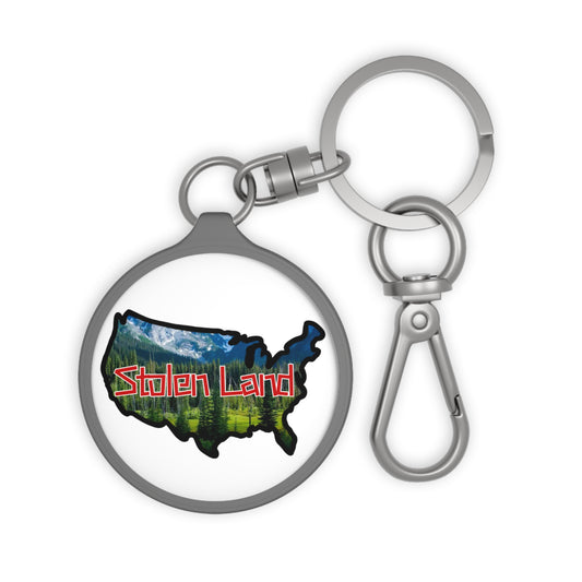 Stolen Land Keyring Tag