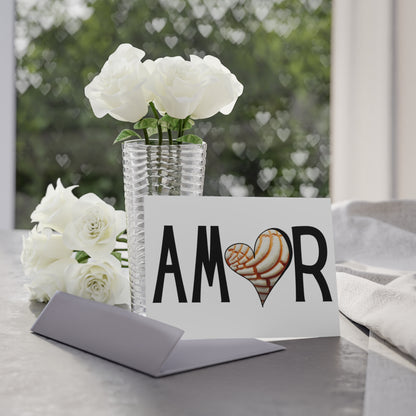 Amor Concha Greeting Cards