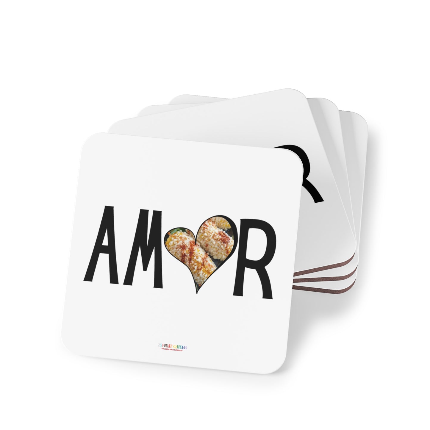 Amor Elote Coasters