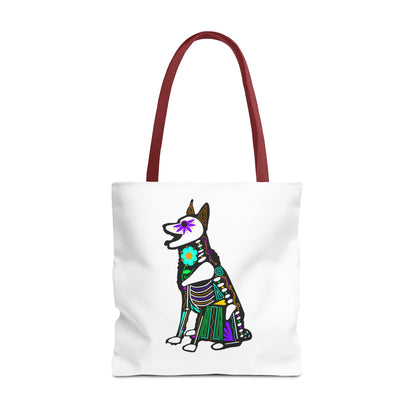 Dia de los Muertos German Shepard Tote Bag