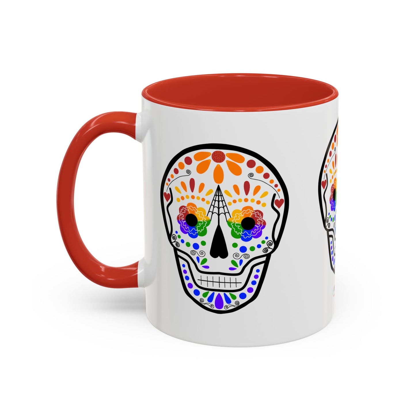 Queer Sugar Skull Coffee Mug