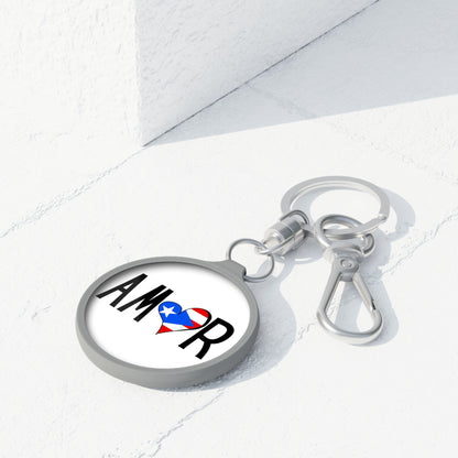 Amor Puerto Rico Keyring Tag