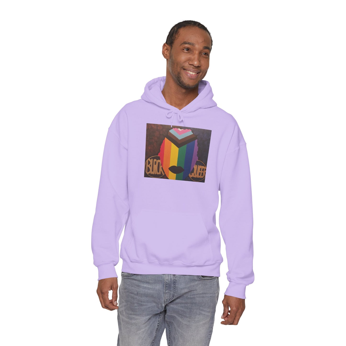Black and Queer Hooded Sweatshirt
