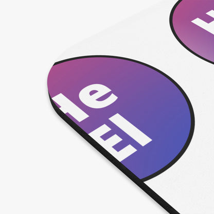 He / El Bi Mouse Pad (Rectangle)