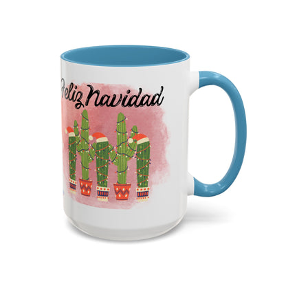 Feliz Navidad Cacti Coffee Mug