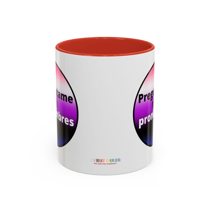 Preguntame mis Pronombres GenderFluid  Coffee Mug