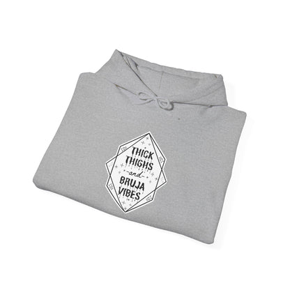 Thick Thighs Bruja Vibes Hooded Sweatshirt