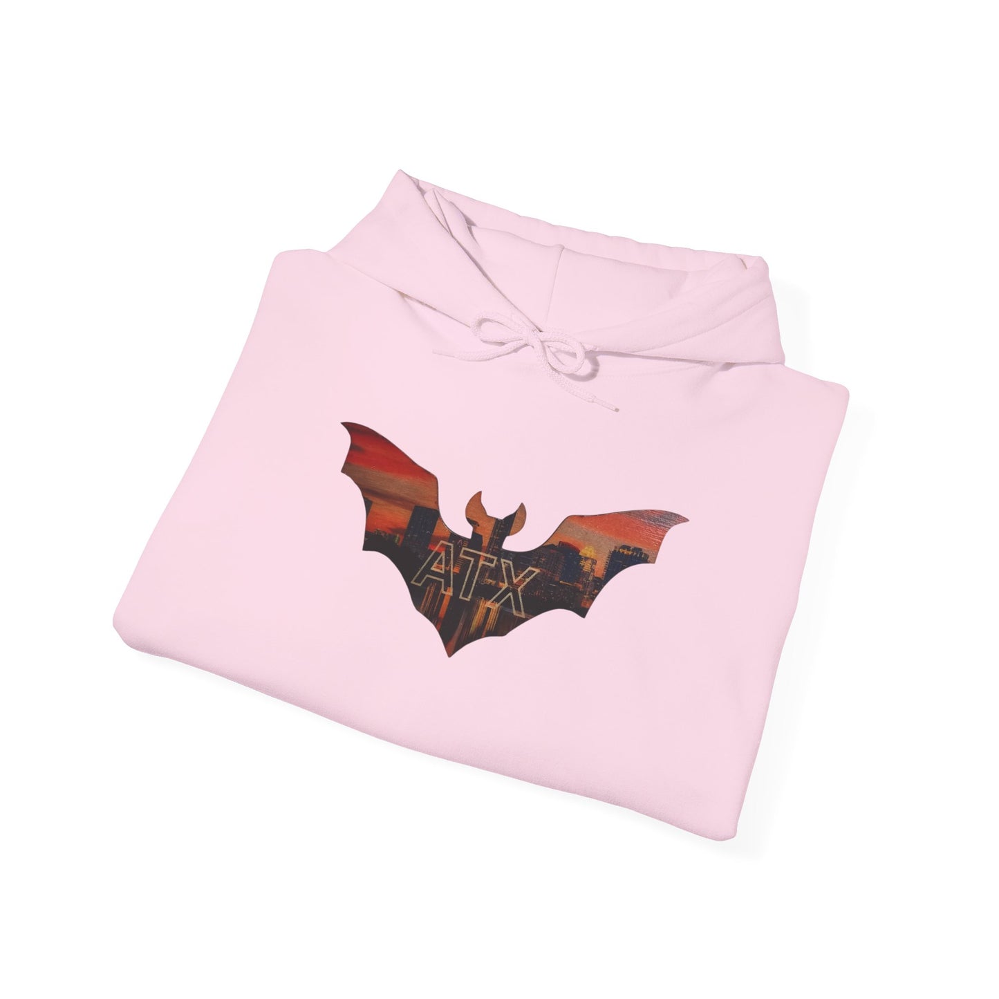 ATX Skyline Bat Hooded Sweatshirt