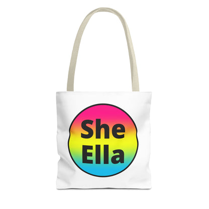 She/Ella Pan Tote Bag