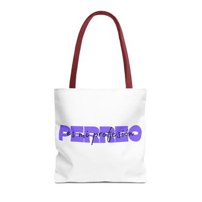 Perreo Es Mi Profesion Purple Tote Bag