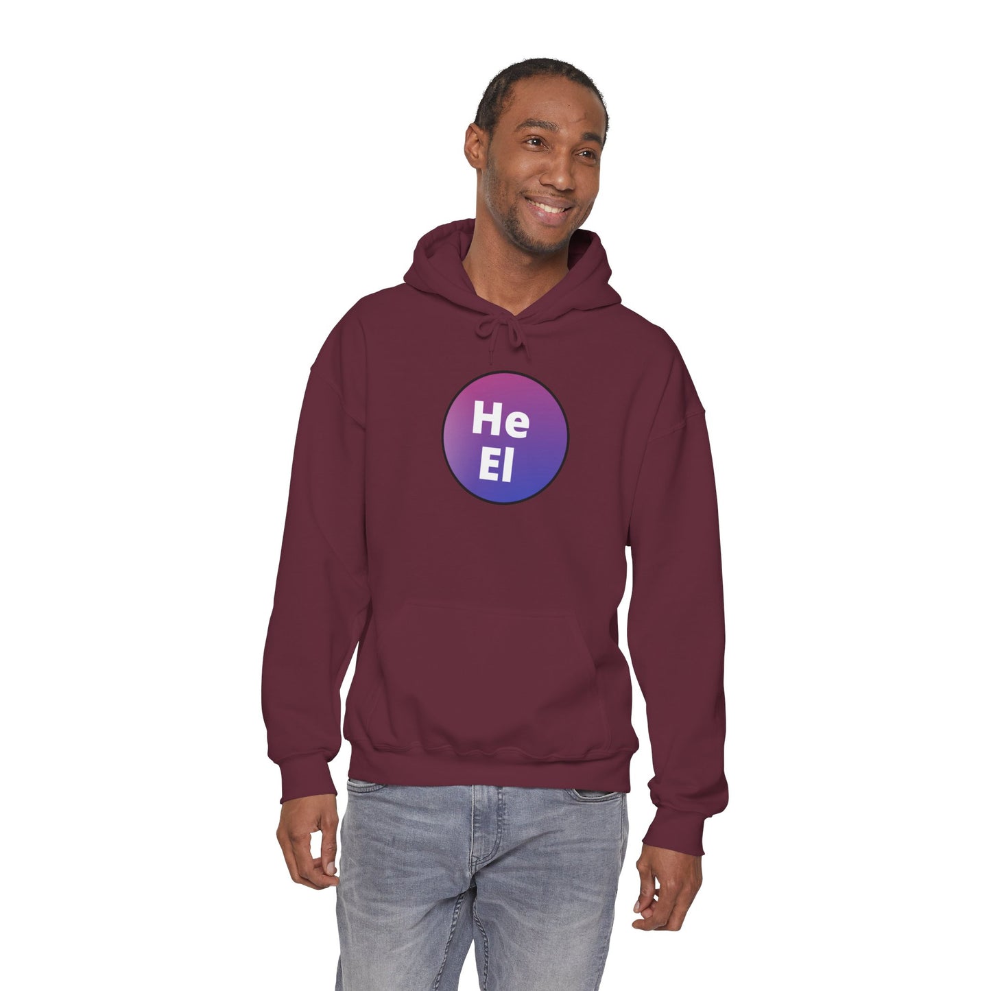He / El Bi Hooded Sweatshirt