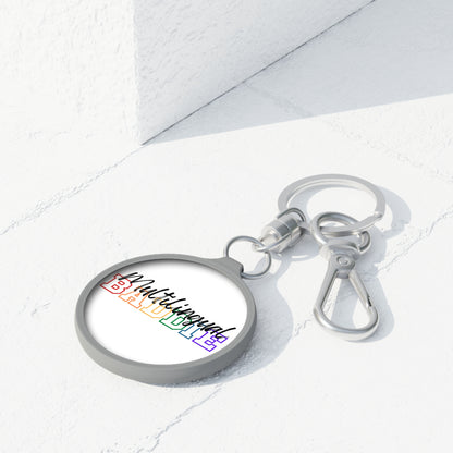 Multilingual Baddie Keyring Tag