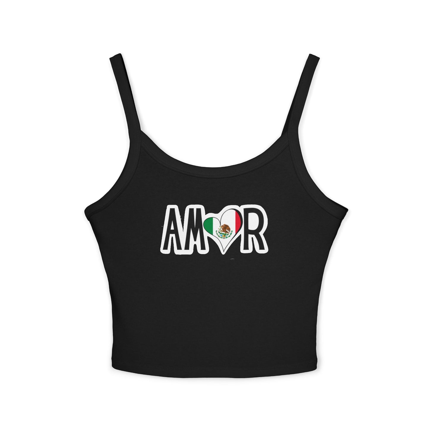 Amor Mexico Spaghetti Strap Tank Top