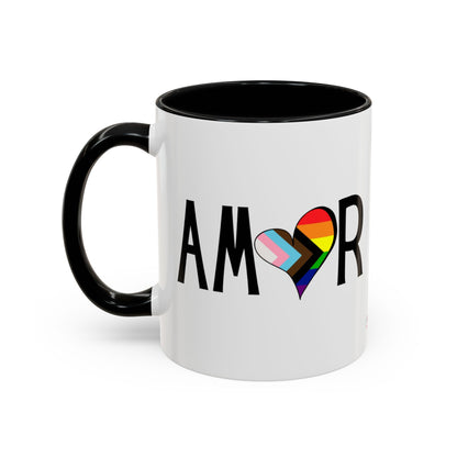 Amor  Inclusive Accent Coffee Mug