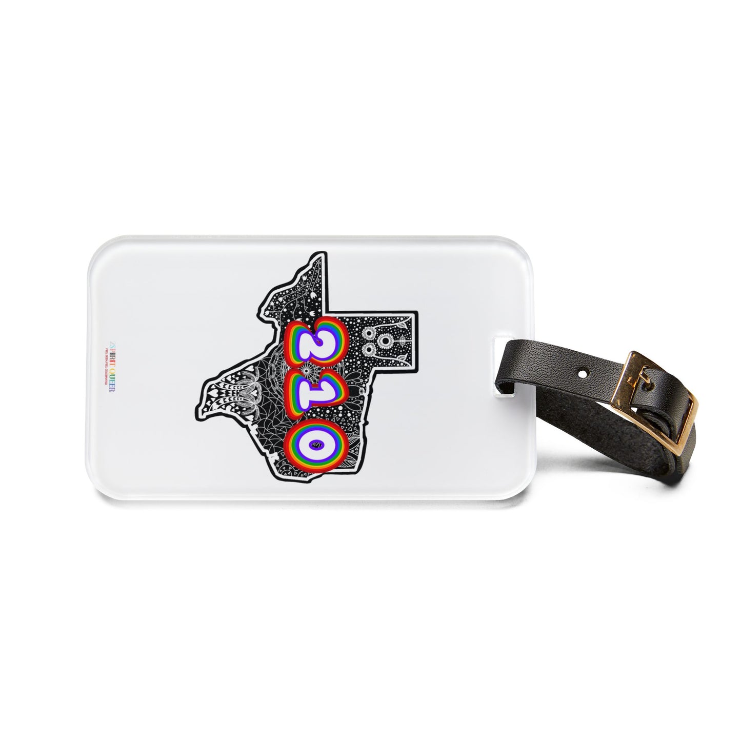 Texas 210 Luggage Tag