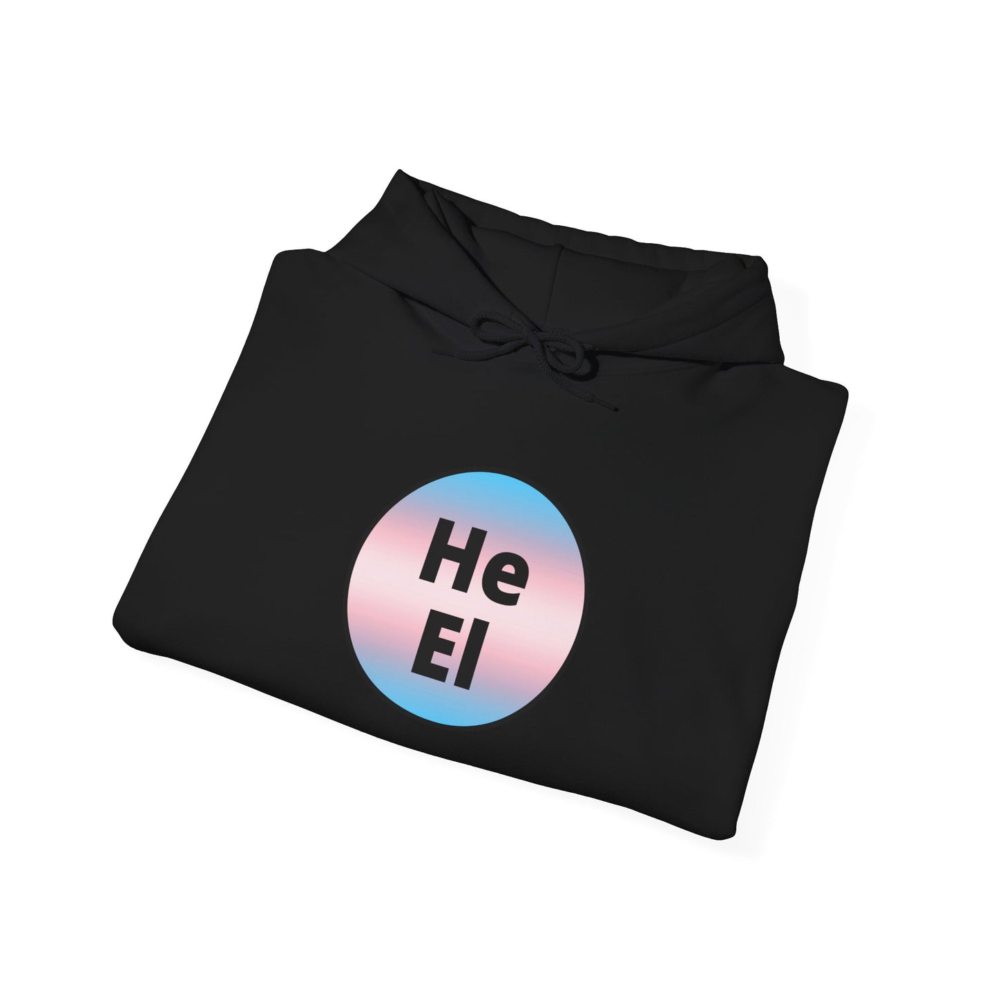 He / El Trans Hooded Sweatshirt